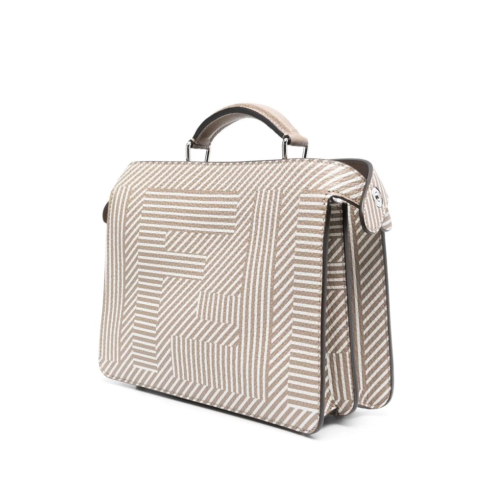 Fendi Neutrals Tote Bags Men