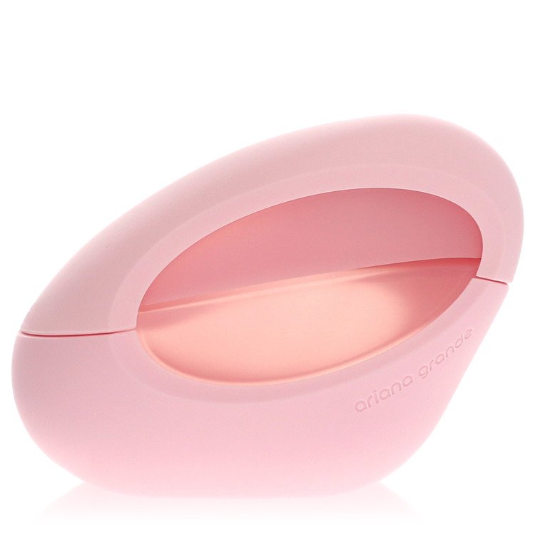 Ariana Grande Mod Blush Eau De Parfum 3.4 oz spray bottle, a soft pink oval-shaped perfume bottle with elegant branding set against a clean white background.