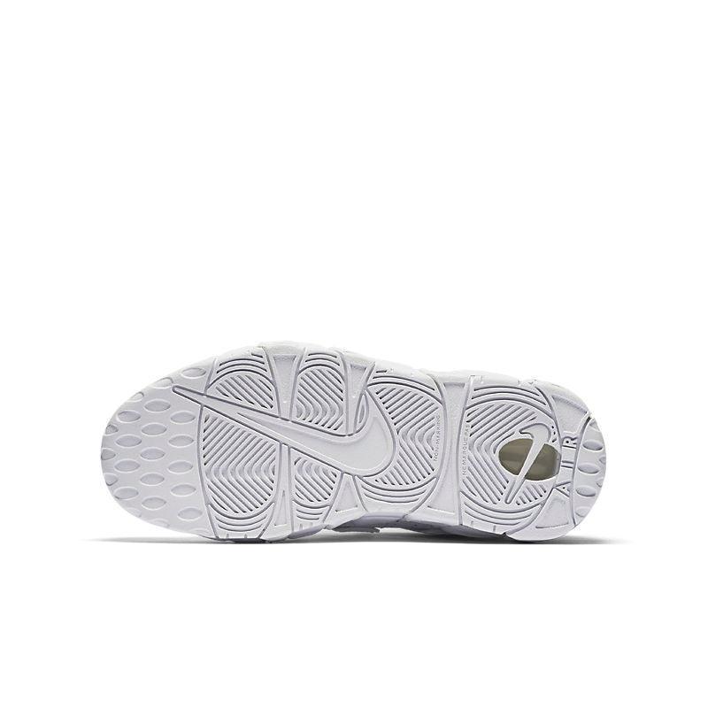 Nike Air More Uptempo 'Triple White' Sneakers – Iconic Streetwear Comfort