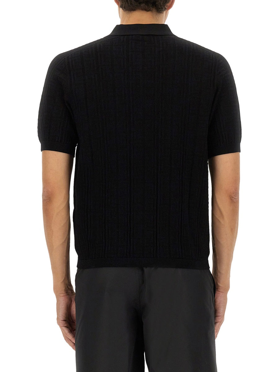 Balmain Men Knitted Polo.