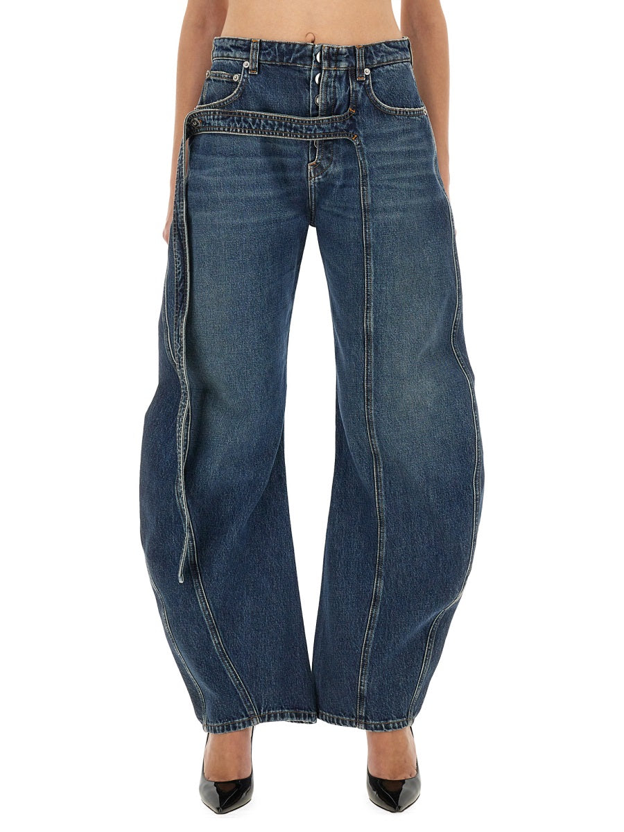 Jean Paul Gaultier Women Low-Rise Jeans