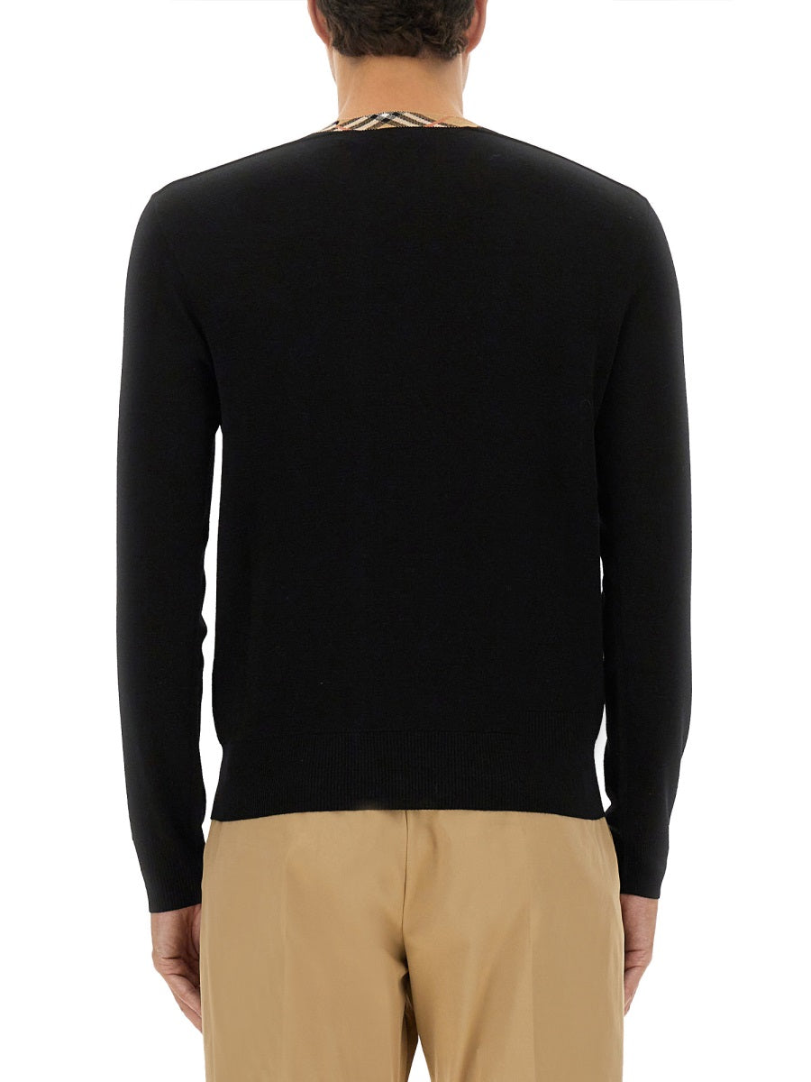 Burberry Men Wool Jersey.