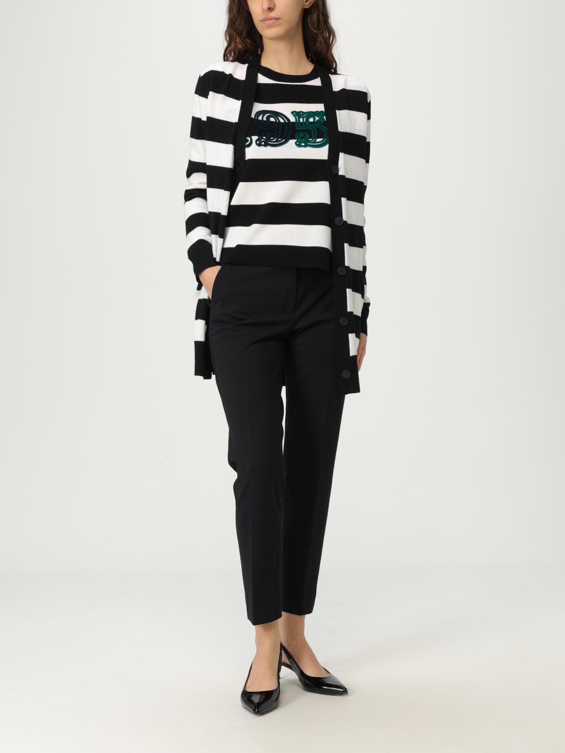 Max Mara Pants Woman Black