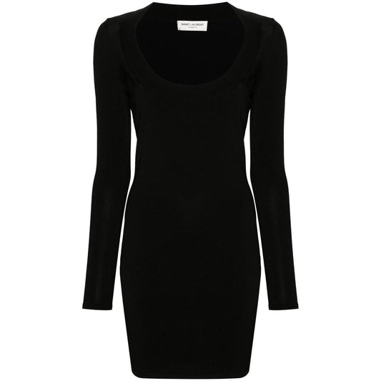 Saint Laurent Black Dresses - Evening Dresses Women