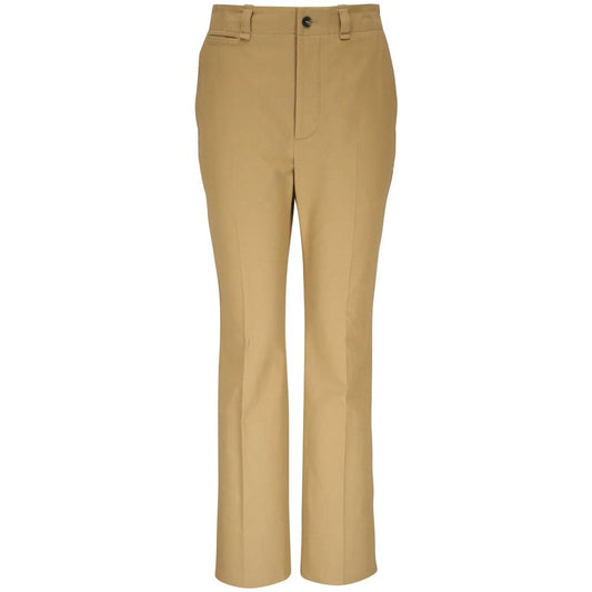 Saint Laurent Neutrals Trousers - Straight Trousers Women