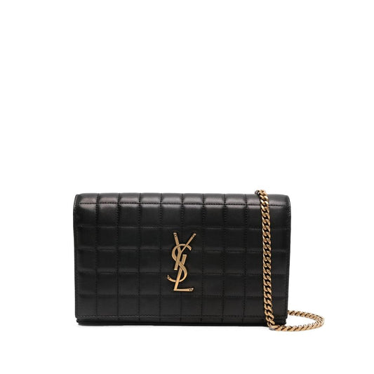 Saint Laurent Black Clutch Bags Women