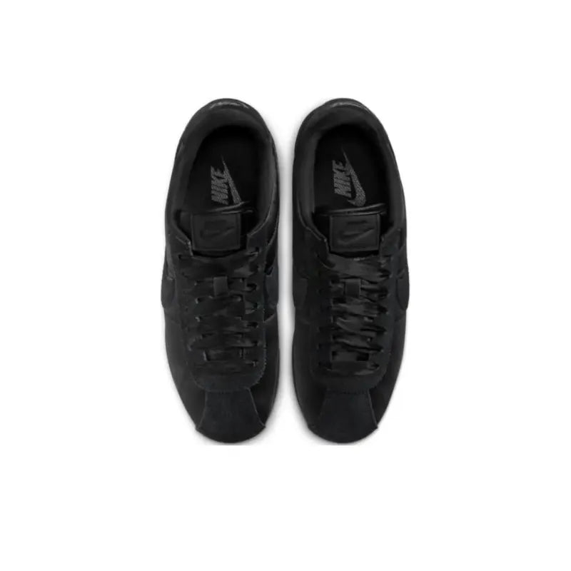 Nike Cortez Textile Satin 'Triple Black' – Satin Lifestyle Sneakers