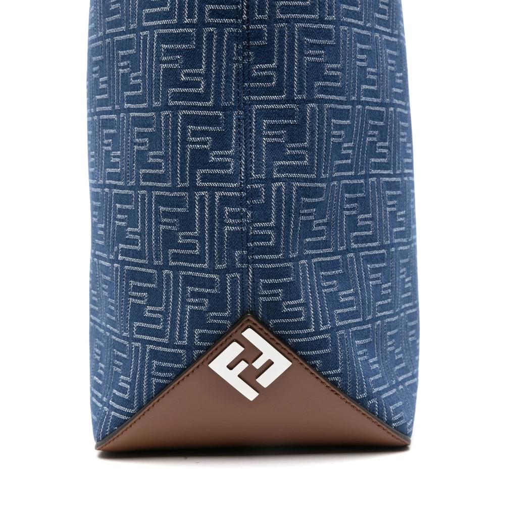 Fendi Blue Tote Bags Men