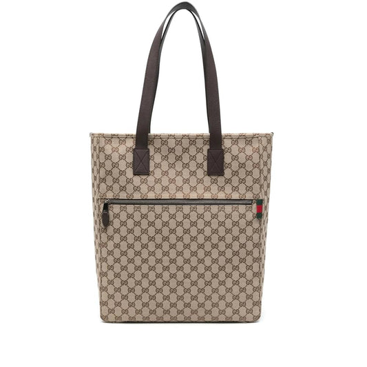 Gucci Brown Tote Bags Men
