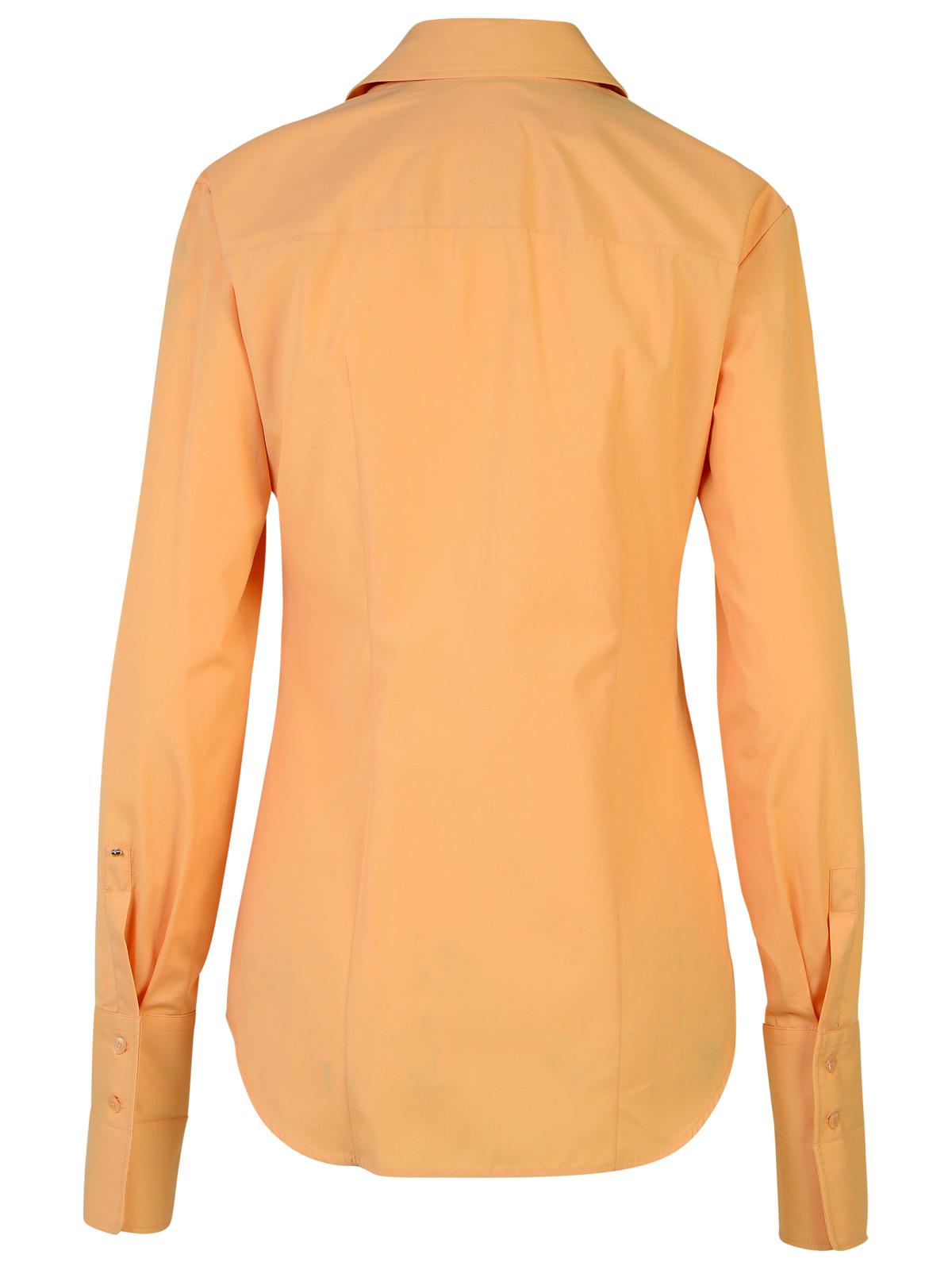 Sportmax 'Oste' Orange Cotton Shirt Women