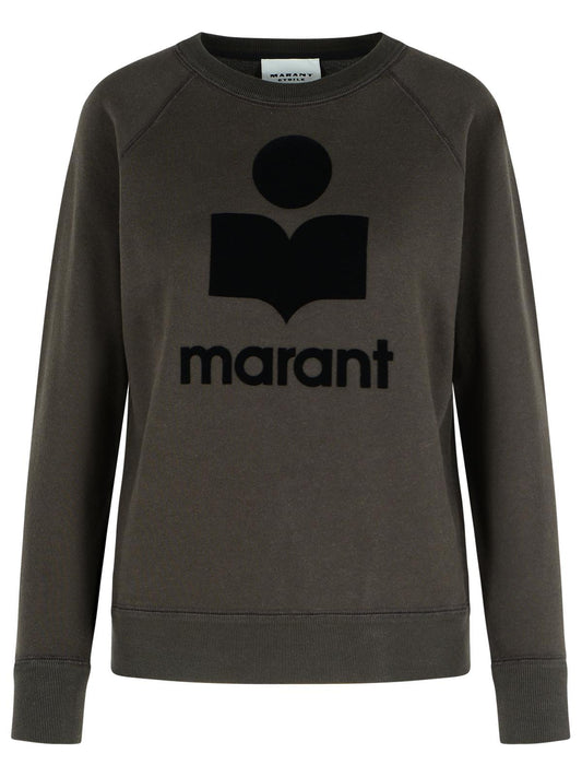 Isabel Marant Etoile 'Millyny' Black Cotton Blend Sweatshirt Women