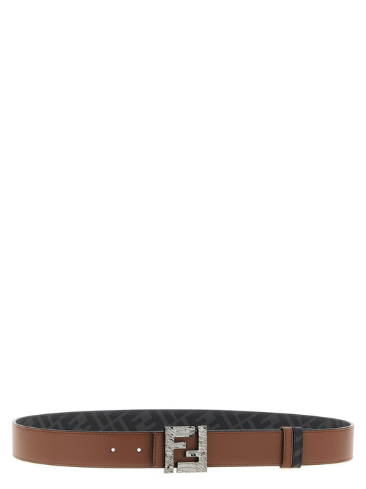 Fendi Men 'Squared Ff' Reversible Belt