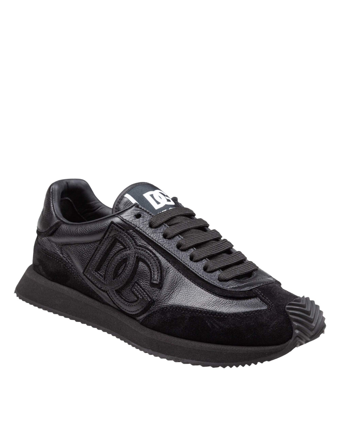 DOLCE & GABBANA Sneaker Cushion in Leather and Suede