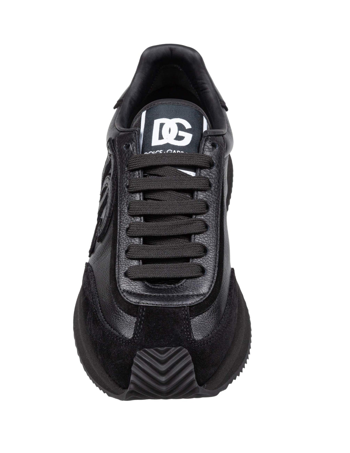 DOLCE & GABBANA Sneaker Cushion in Leather and Suede