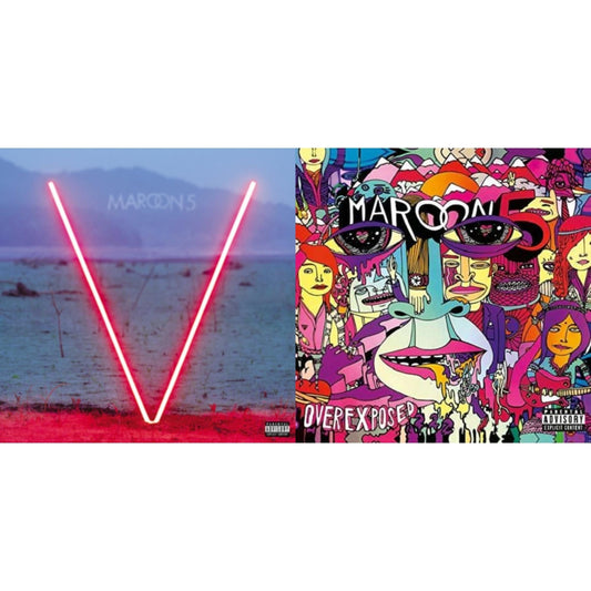 Maroon 5 - V (Black LP) (Exp) & Overexposed