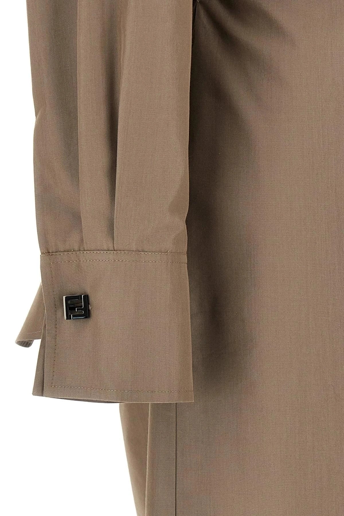 Fendi Women Chemisier Midi Dress