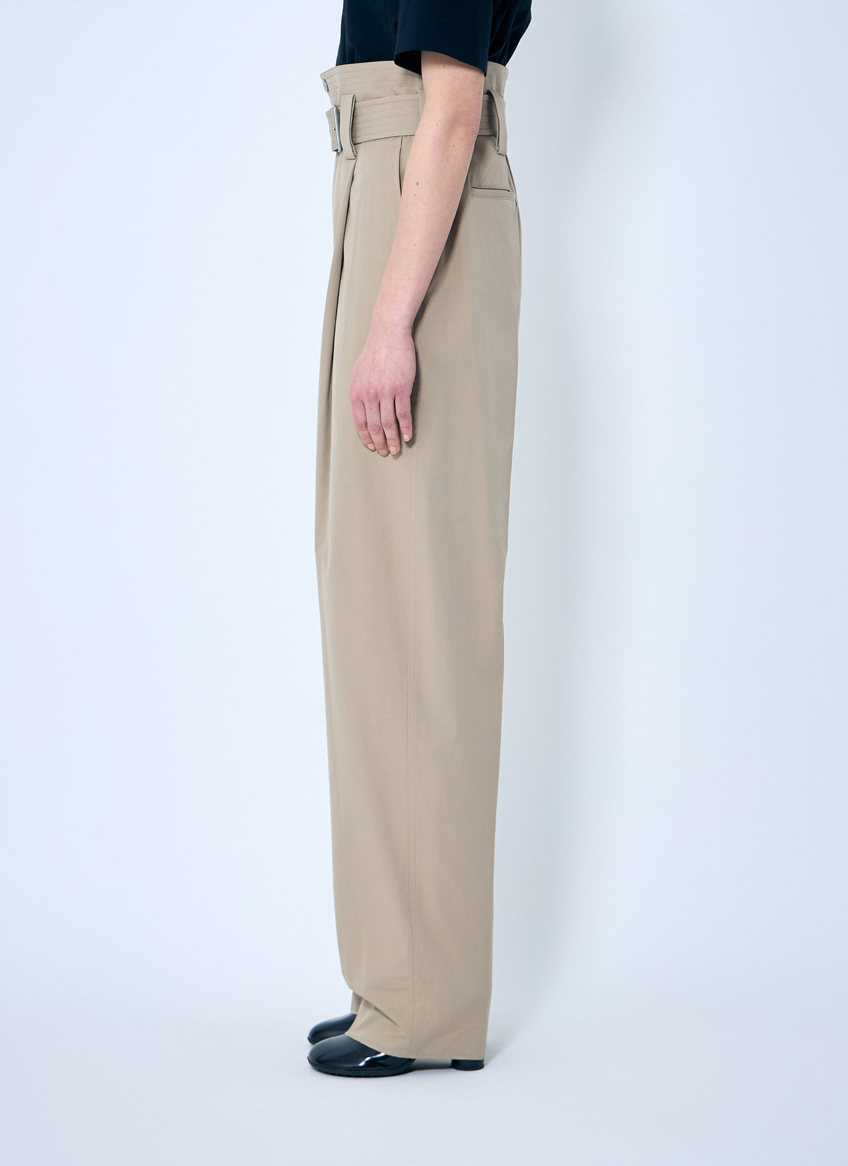 Bottega Veneta Women Compact Cotton Pants