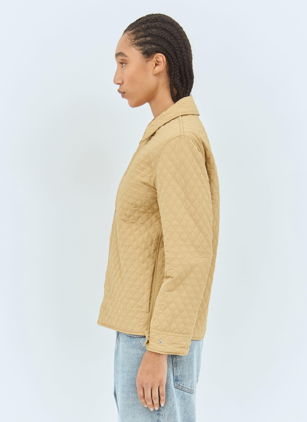 Burberry Women Reversible Quilted Nylon Jacket