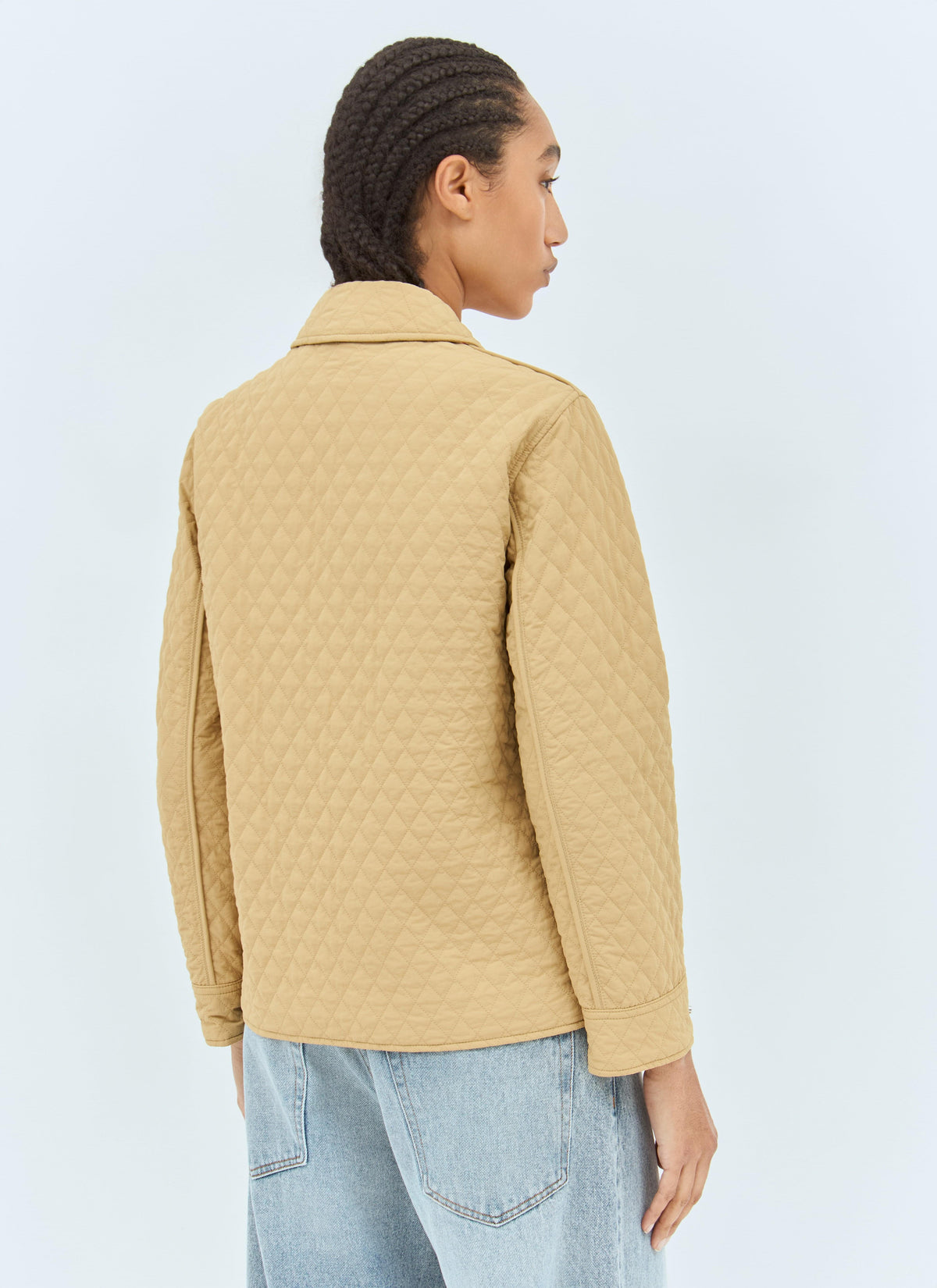 Burberry Women Reversible Quilted Nylon Jacket