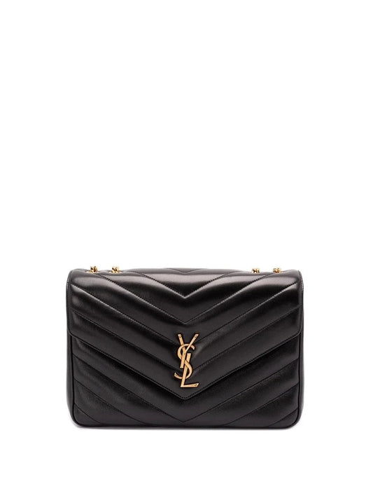Saint Laurent Women `Loulou` Large Messenger Bag