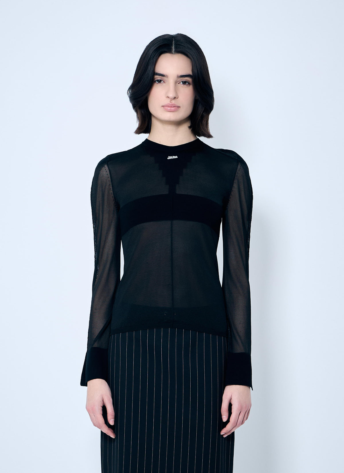 Jean Paul Gaultier Women Open-Knit Sweater