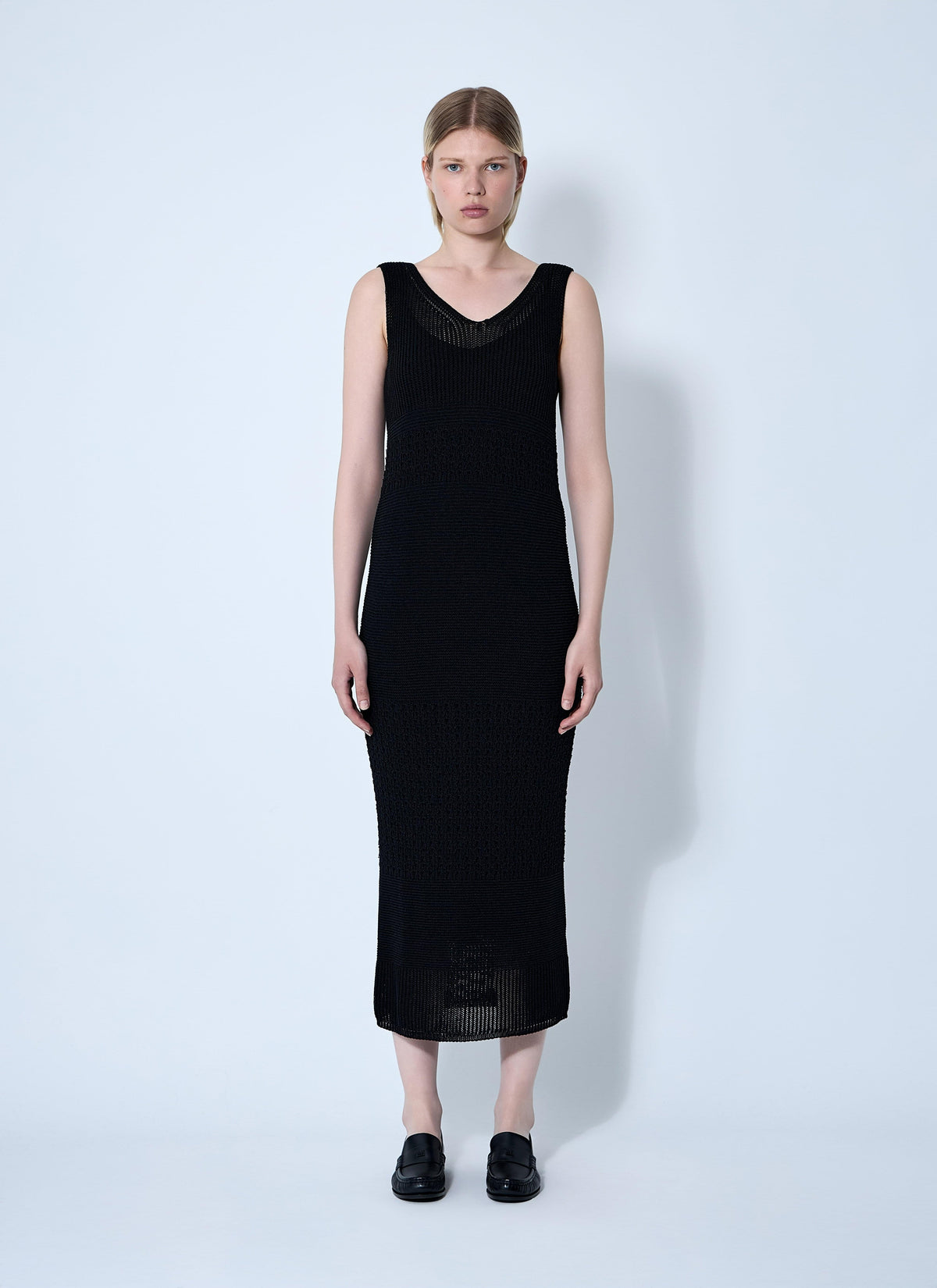 Max Mara Women Valois Crochet Midi Dress