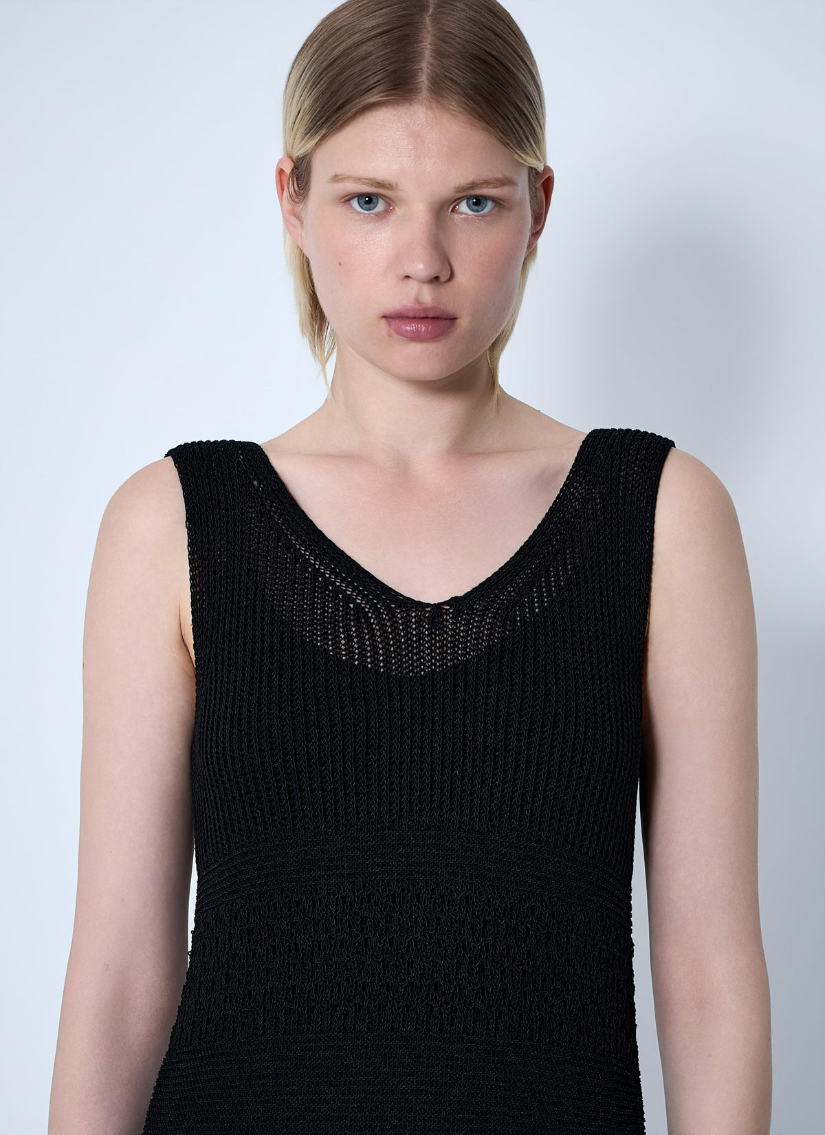 Max Mara Women Valois Crochet Midi Dress