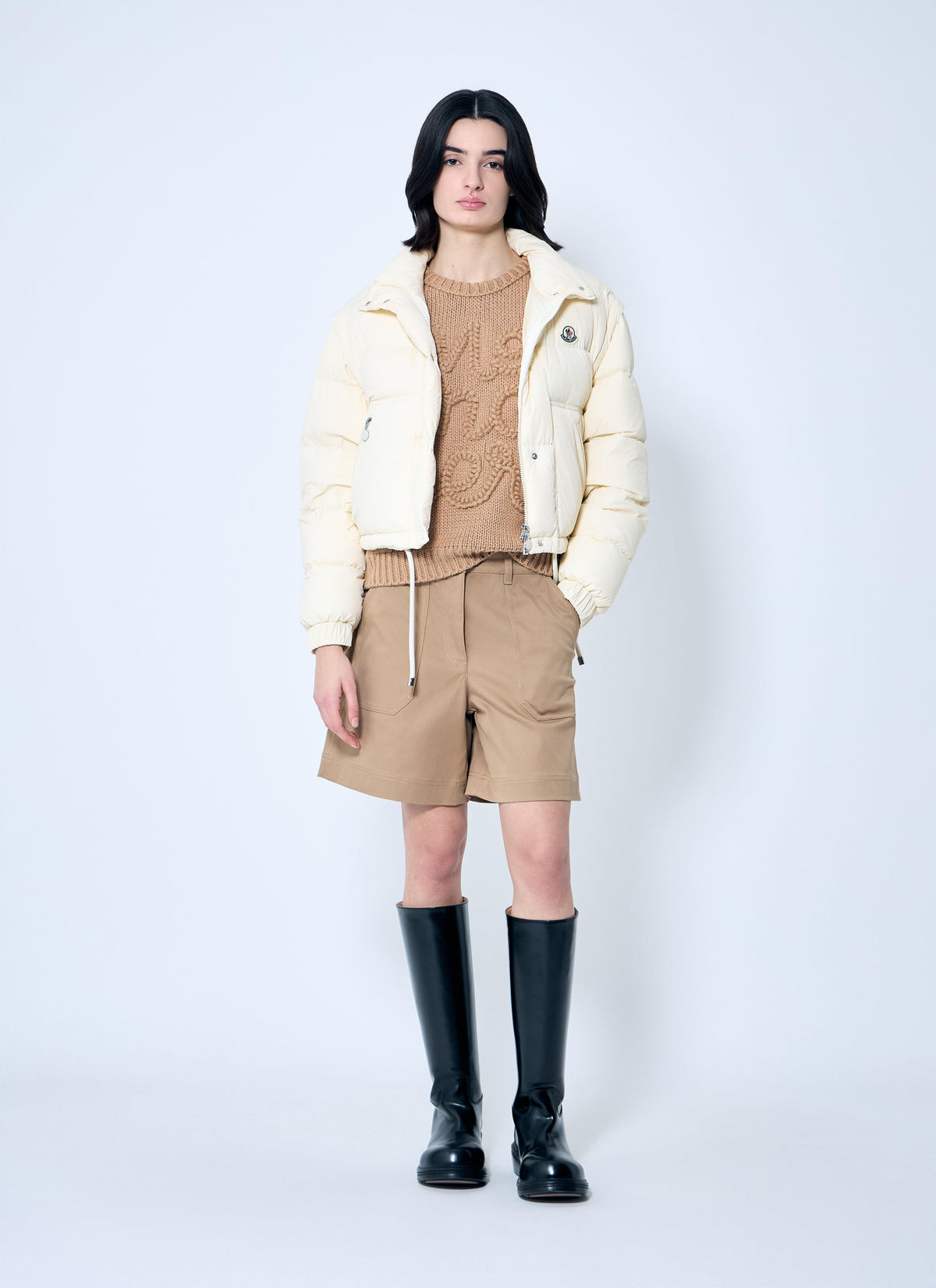 Moncler Women Twill Shorts