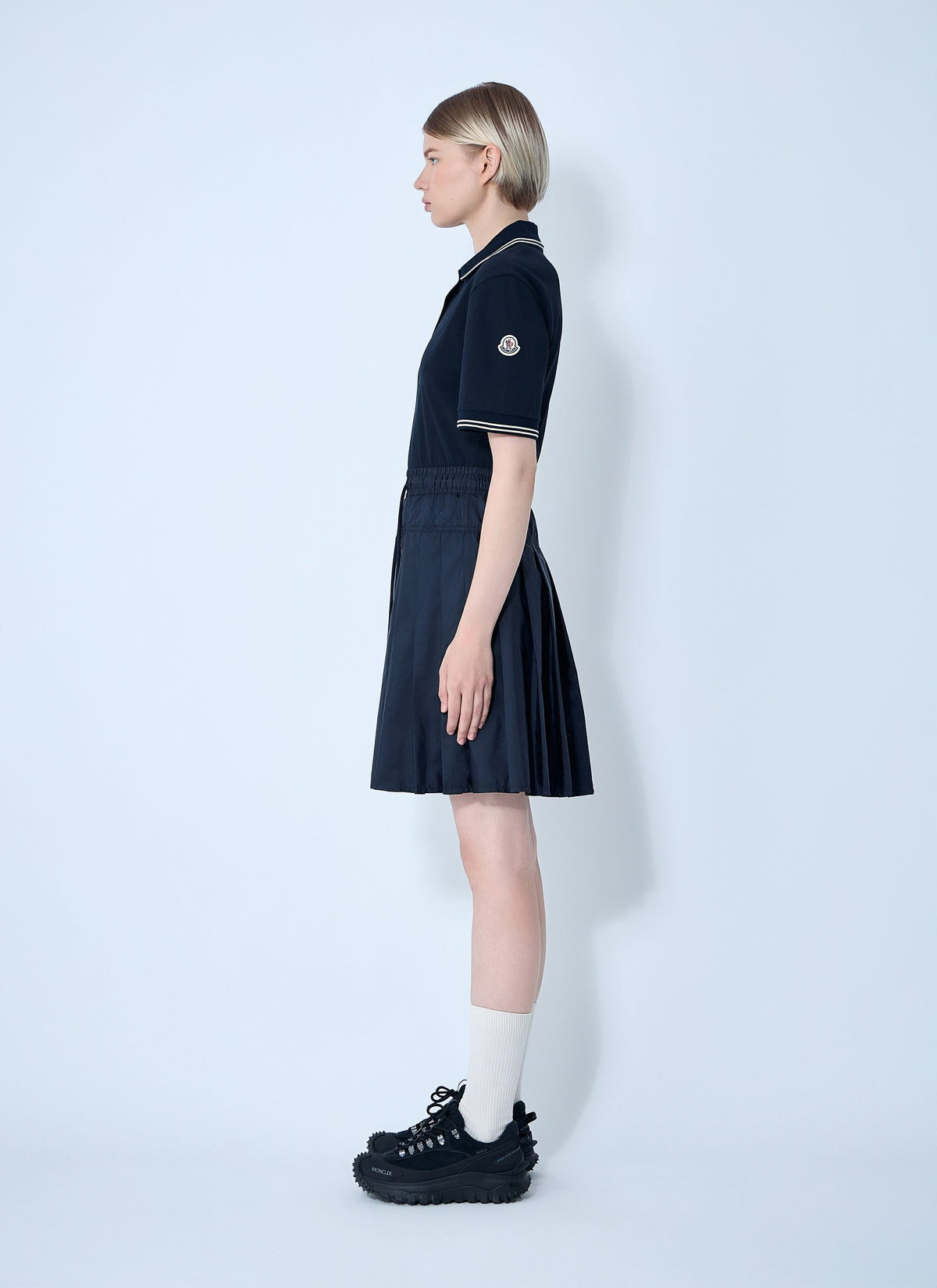 Moncler Women Piquet Polo Shirt Dress